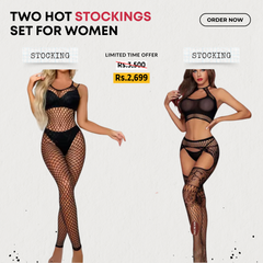 Two Hot Stockings Set (2 Pieces)