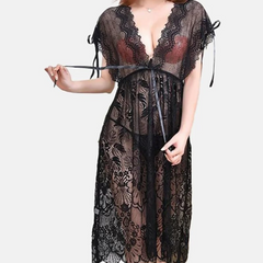 Hot and Comfortable Full Net Nighty with Panty and Upper