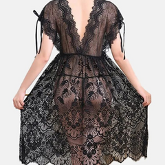 Hot and Comfortable Full Net Nighty with Panty and Upper