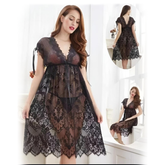 Hot and Comfortable Full Net Nighty with Panty and Upper