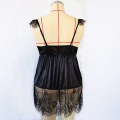 2-Piece Set For Healthy Women Silk/Lace Nighty with Panty, Bridal Suit