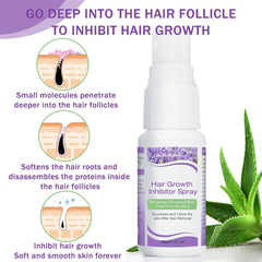 Permanent Hair Removal Spray, Hair Growth Inhibitor for Face & Body