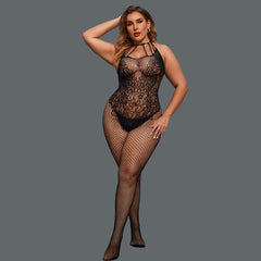 Cross-border Plus-size Cute Body Stocking Healthy Size Lingerie