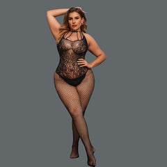 Cross-border Plus-size Cute Body Stocking Healthy Size Lingerie